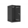 Sienas stiprinājuma statīvs LANBERG WF10-2309-10B 9U, 469×280×310 mm, 10 collu dziļums, melns, IP20