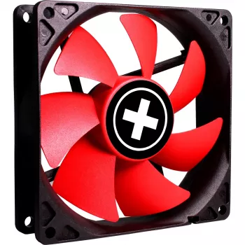 Xilence XF041 92 mm sarkans korpusa ventilators PWM