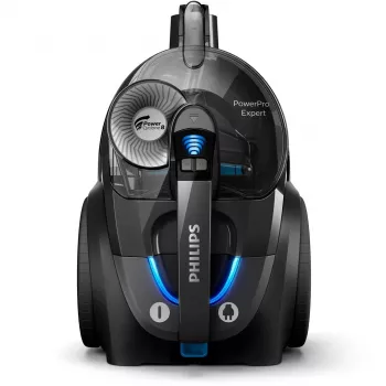 Cilindru putekļsūcējs Philips PowerPro Expert FC9747/09 — 900 W, 2 L bez putekļu maisa, HEPA, melns