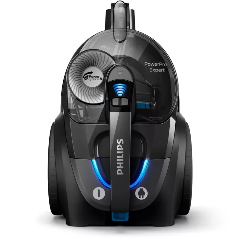 Cilindru putekļsūcējs Philips PowerPro Expert FC9747/09 — 900 W, 2 L bez putekļu maisa, HEPA, melns