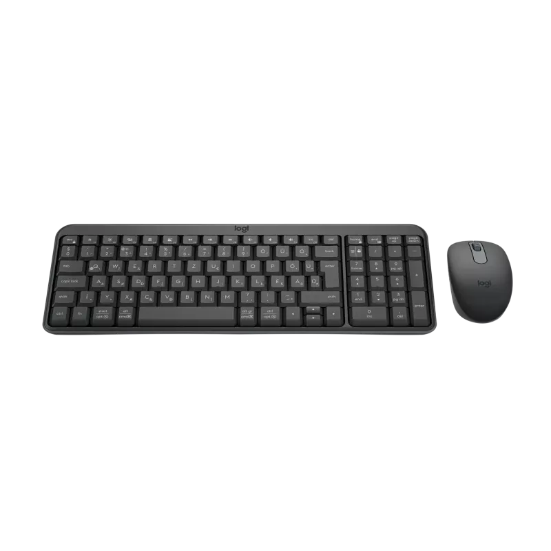 Bezvadu klaviatūras un peles komplekts Logitech MK250 Compact
