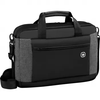 WENGER Underground piezīmjdatora soma 35,8–39,6 cm 14,1–15,6 collu planšetdatora un klēpjdatora virstorpmašīna, melna