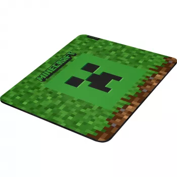 Peles paliktnis Razer Gigantus V2 Medium Minecraft Edition — strukturēta virsma, gumijas pamatne, vidējs izmērs