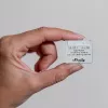 Viedais slēdzis Shelly Qubino Wave PM Mini pelēks, bezvadu, 110–240 V, 16 A, 24–30 V līdzstrāva, 868,4 MHz