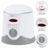 Clatronic FFR 2916 Viena 1 L Brīvi stāvoša 900 W Fritēze Pelēka, Balta