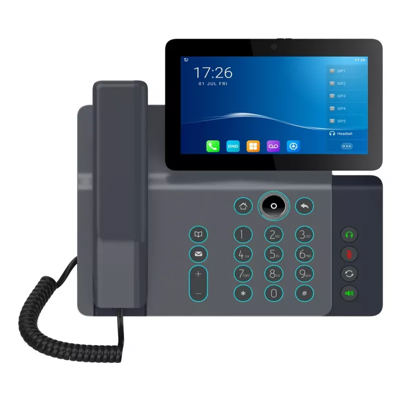 Fanvil V67 IP telefons Melns 20 līnijas LCD Wi-Fi