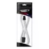 ATX 4-pin pagarinājuma kabelis CableMod Pro ModMesh 45 cm Balts (CM-PCAB-4ATX-N45KW-2PW-R)