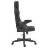 Deltaco DC130 Spēļu krēsls Soft Woven Mesh melns (GAM-180)