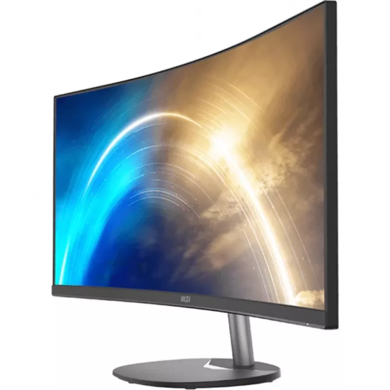 MSI PRO MP341CQDE izliekts monitors 86,4 cm (34) melns - UWQHD, VA, 100Hz, 4ms, HDMI, DisplayPort, FreeSync [enerģijas klase G] (9S6-3PB2CT-042)