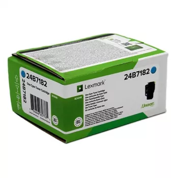 Lexmark - ciāna - oriģināla - tonera kasetne