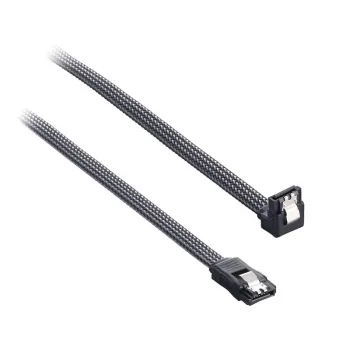 ModMesh leņķa SATA 3 kabelis 30cm - ogleklis - Kabelis - Digitālais/Datu (CM-CAB-RSAT-N30KC-R)