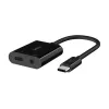Belkin NPA004BTBK saskarnes centrmezgls USB 3.2 Gen 1 (3.1 Gen 1) Type-C Melns