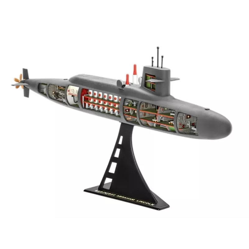 Plastmasas kuģa modelis REVELL S.S.B. Abraham Lincoln 1/253 mērogā