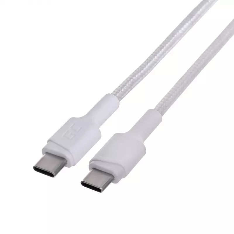 zaļa Cell KABGC30W USB kabelis USB 3.2 Gen 1 (3.1 Gen 1) 1,2 m USB C Balts