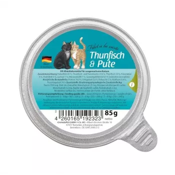 GRANATAPET Filet á la carte Tuncis ar tītaru - mitrā kaķu barība - 85g