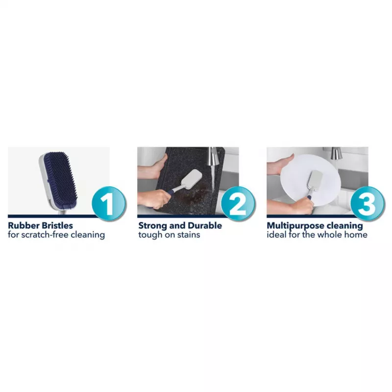 Trauku birste Beldray LA032814FEU7 Deep Clean gumijas, gumijotas sariņas, ergonomisks rokturis