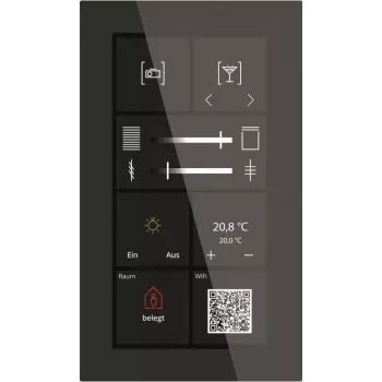 MDT KNX Glas Touch Smart Plus 6 inch BE-GTSP6TS.01S (BE-GTSP6TS.01S)