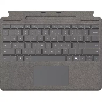 Microsoft Surface Pro tastatūra ar Slim pildspalvu uzņēmumiem QWERTZ vācu Microsoft vāks ports Platīns