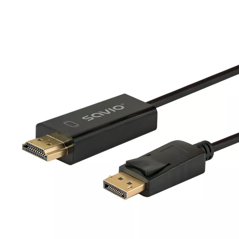 Kabelis Display Port uz HDMI 1,5m, CL-183 Savio SAVKABELCL-183