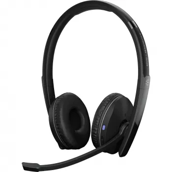EPOS | SENNHEISER ADAPT 260 Bezvadu austiņas ar galvas saiti Bluetooth birojam/zvanu centram melnas