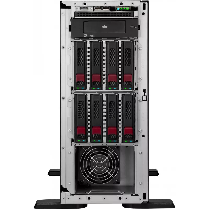 HPE ProLiant ML110 Gen11 4510 12-kodolu 1p 64gb-r MR408i-o 8sff 2x480gb SSD 2x1000w Rps Eu Serveris