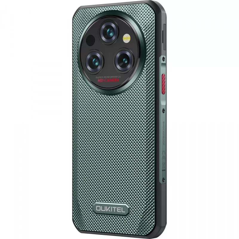 Viedtālrunis Oukitel WP35 Pro 6,52 collas 12GB/512GB Zaļš