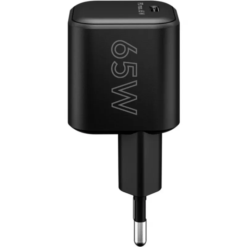 USB-C lādēšanas komplekts GOOBAY 74774 — 65 W lādētājs ar 1 m tekstila USB-C kabeli