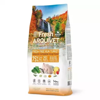 ARQUIVET Fresh pusmitrā suņu barība ar tītaru un okeāna zivīm, 10 kg