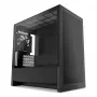 NZXT H3 Flow Micro ATX korpuss ar gaisa plūsmu - Melns
