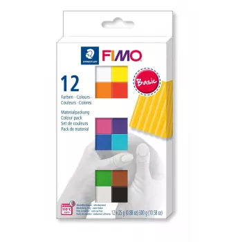 Modelējamais māls Staedtler FIMO 8023 C Asorti krāsas