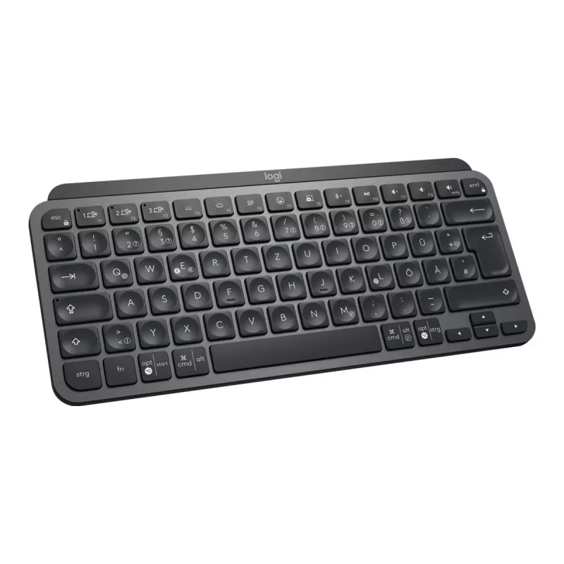 Logitech MX Keys Mini for Business - tastatūra - ar fona apgaismojumu - bezvadu - Bluetooth LE - QWERTY - spāņu - Europa - grafīta (920-010603)