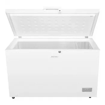 Lādes saldētava MPM MPM-380-SK-15E, 380 L, R600a, elektroniska vadība, atslēgu slēdzene, 1300×710×850 mm