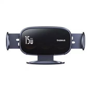 USB kabelis Baseus LightChaser 15W Qi Arç Chzı-Siyah