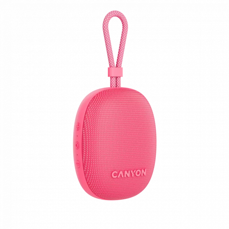 Canyon OnMove 12 - portatīvs Bluetooth v5.3 skaļrunis - 5W - TWS - IPX7 - 12 stundas - USB-C uzlāde