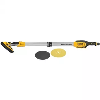 DeWALT DCE800N-XJ pārnēsājamais slīpmašīna Drywall slīpmašīna 1200 RPM Melns, Sudrabs, Dzeltens