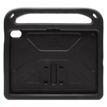 RealPower Shell maciņš iPad 10. paaudzei (10,9 collas) — putuplasts, melns