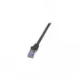 Tīkla kabelis LogiLink 1,5 m Cat.6A RJ-45 S/FTP Melns