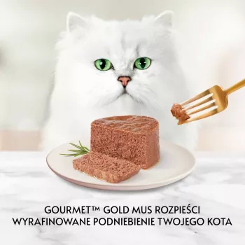 GOURMET Gold Liellopu gaļa - mitrā kaķu barība - 85g