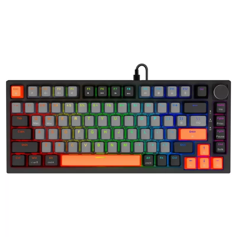 Savio ASTRAL BLACK JADE 3 KRĀSAS tastatūra Gaming USB QWERTY US International