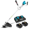 Makita DUR369APT2 krūmgriezis/stīgu trimmeris 1000 W maiņstrāva/akumulators melns, zils, pelēks