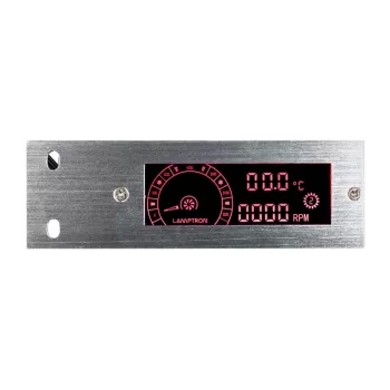 Lamptron TC20 PCI RGB ventilatora un LED kontrolieris — sudraba krāsā