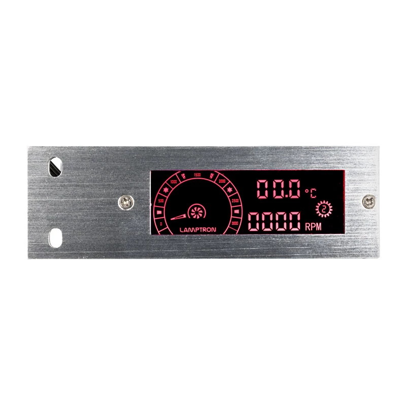 Lamptron TC20 PCI RGB ventilatora un LED kontrolieris — sudraba krāsā