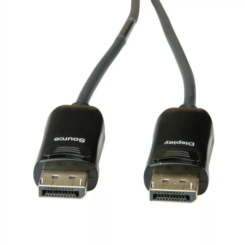ROLINE DisplayPort v1.4 kabelis AOC 8K60 ST/ST 20m - Kabelis - Digitālais/displeja/video - 20 m (14.01.3493)