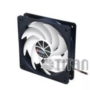 TITAN Kukri 120mm korpusa ventilators melns