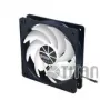 TITAN Kukri 120mm korpusa ventilators melns