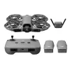 Kvadrokoptera drons DJI Neo 2 Fly More Combo — 4 rotori, 12 MP kamera, 2688×1512 video, 1606 mAh akumulators, 49 GB iekšējā atmiņa, melns/pelēks
