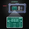 Qoltec viedais mikroprocesoru akumulatoru lādētājs ar akumulatora testeri un 12V atjaunošanas funkciju | 6A | LCD | Akumulatoru lādētājs AGM LiFePO4 GEL akumulatoriem