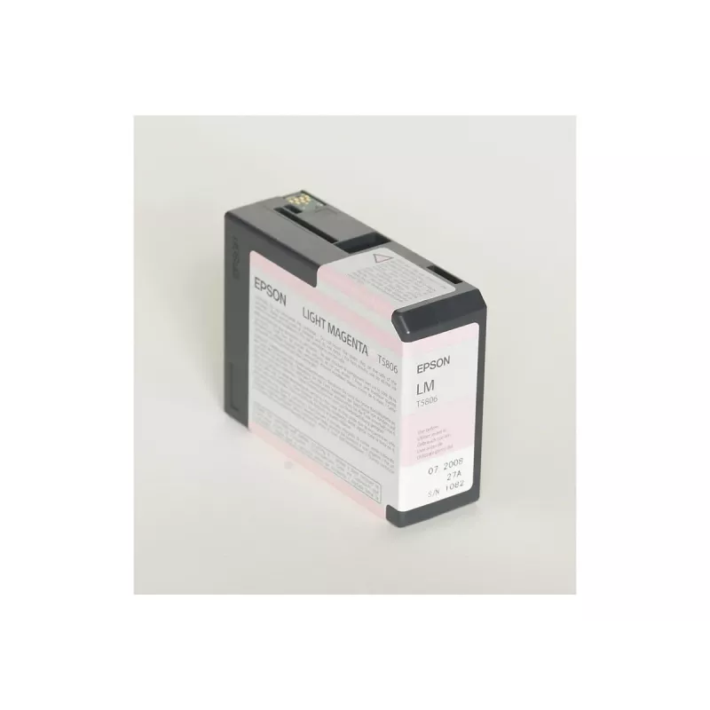 Epson Singlepack Light fuksīna T580600, Gaiši fuksīna, Pigmenta bāzes tinte, 80 ml, 1 gab.