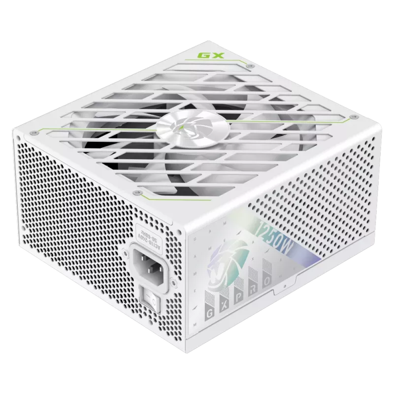 Gamemax barošanas bloks, 80 PLUS, Gold | GX PRO 1250G WH | 1250 W