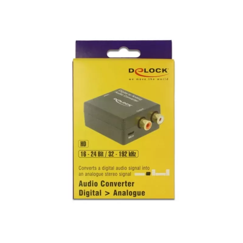 Audio pārveidotājs DeLOCK 63477